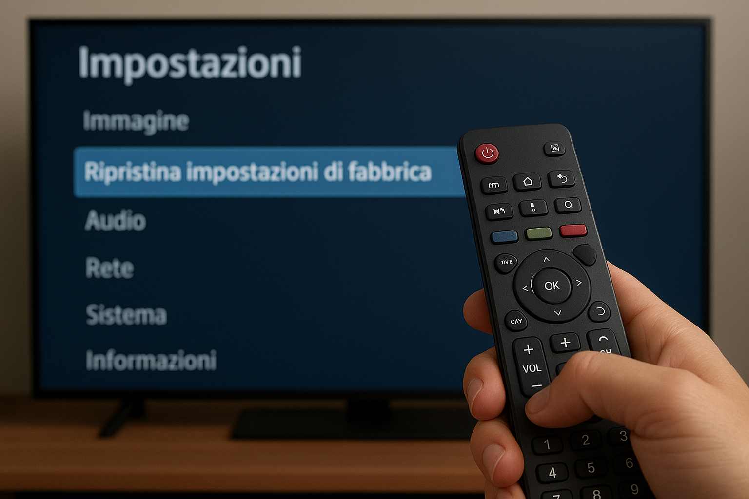 Come fare il reset di fabbrica sulla Smart TV: guida e motivi per cui può essere utile