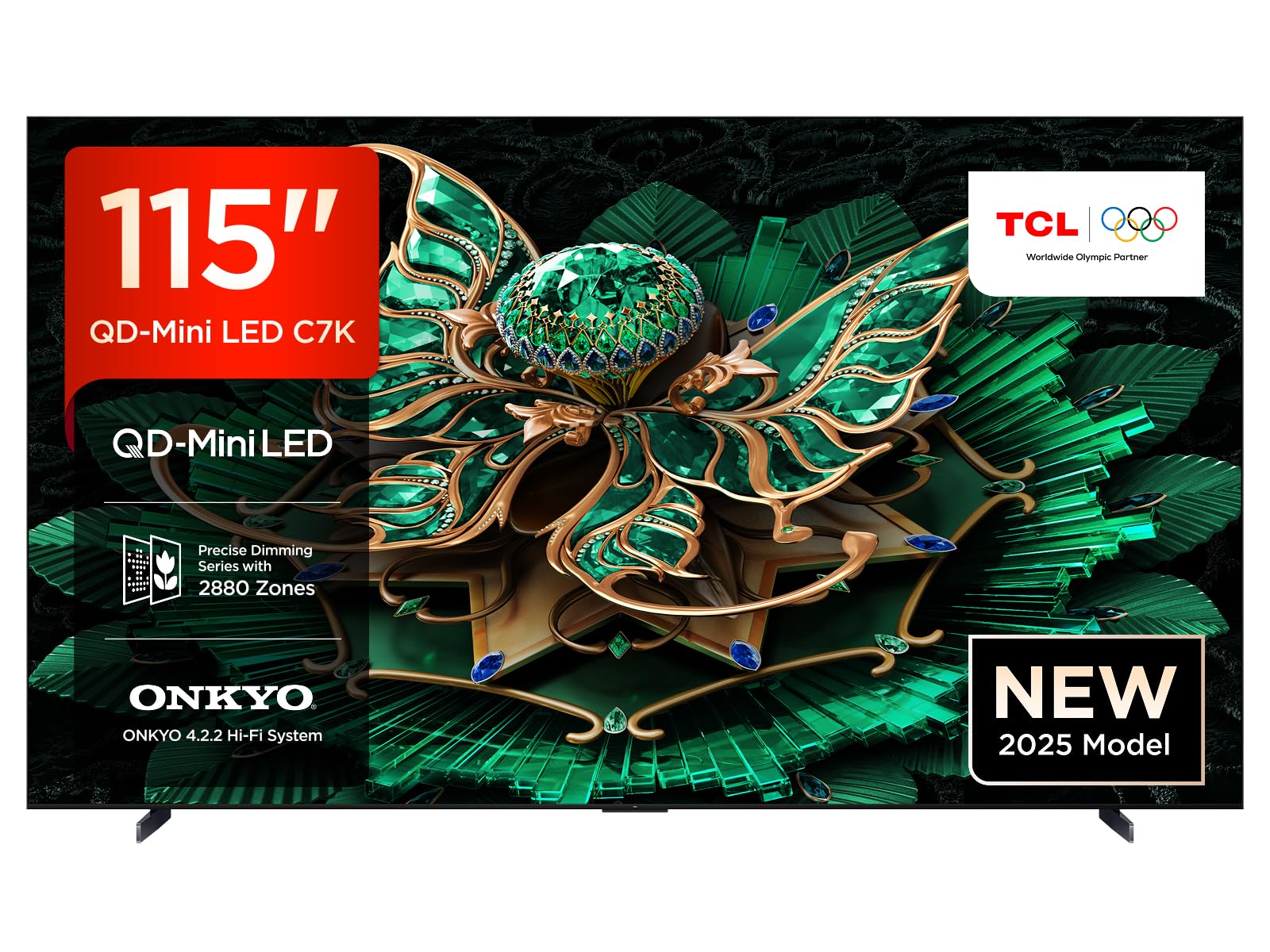 TCL 115C7K QLED Mini LED 115”: il gigante per il home cinema in offerta su Amazon