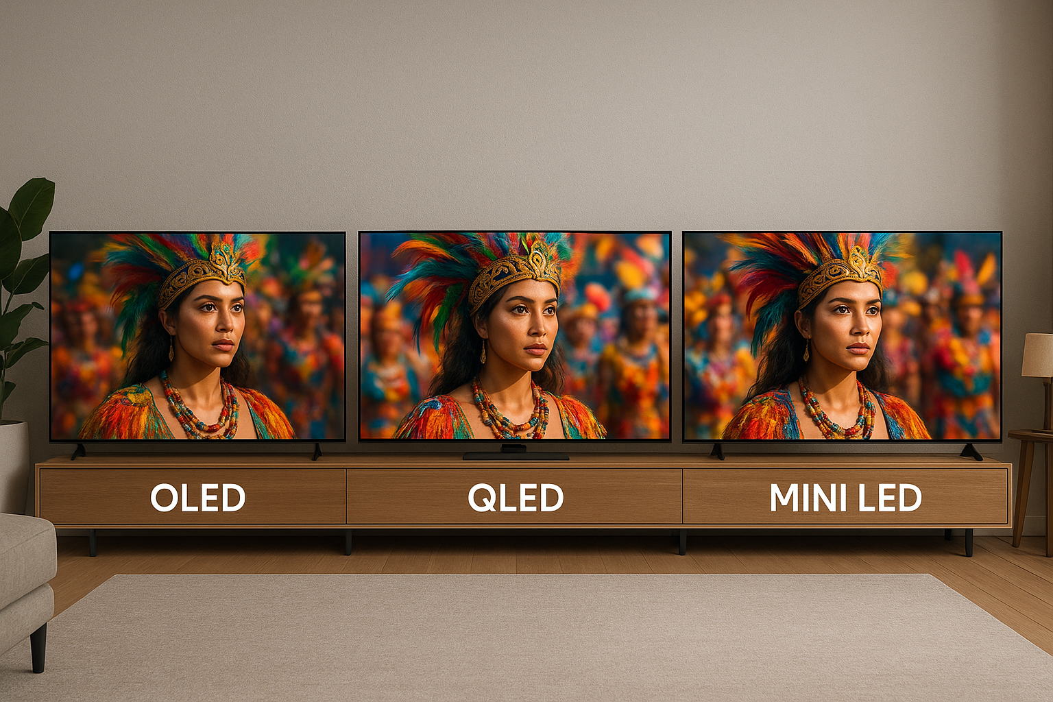 Smart TV: come scegliere il pannello perfetto tra OLED, QLED e Mini LED