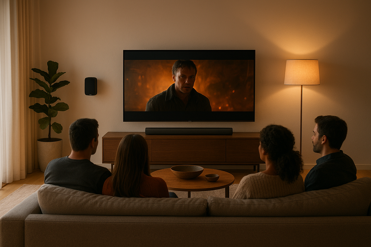 Diffusori surround wireless: come scegliere l’audio per un home cinema senza fili su Smart TV