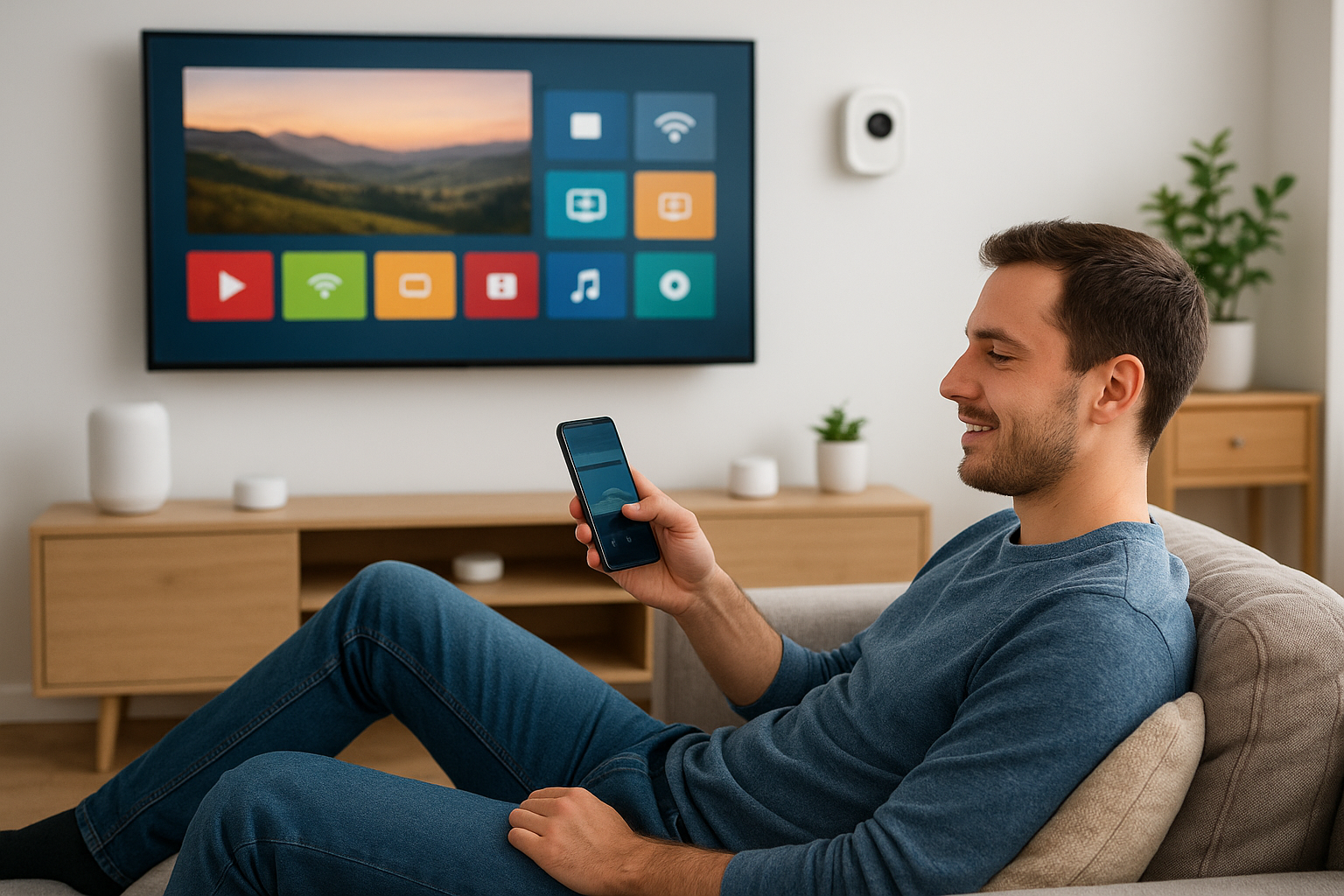 Come collegare la smart TV a un impianto domotico: smart home e automazione 2025