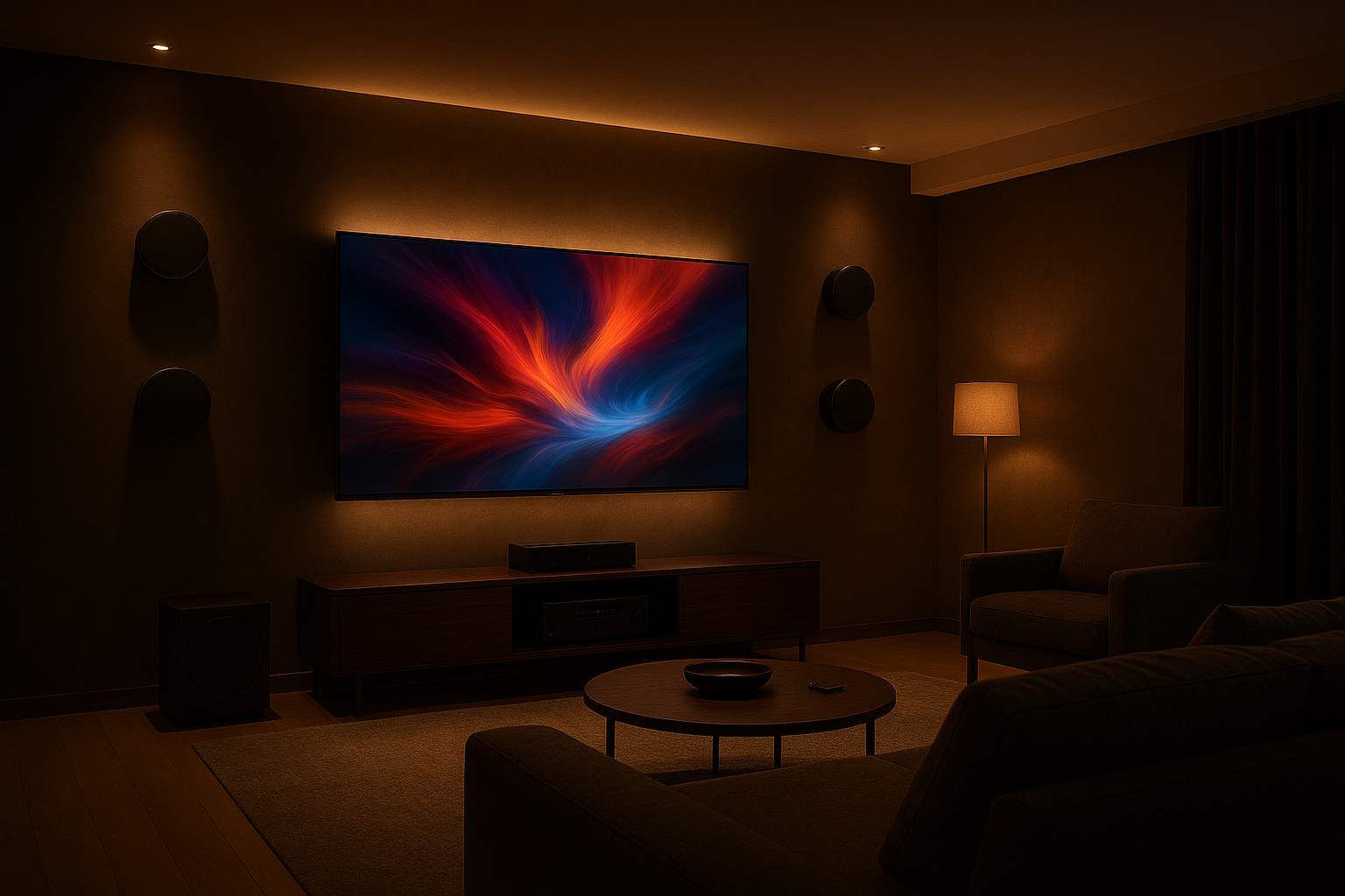 Home cinema 2026: integrare pannello Mini LED e audio wireless per un vero cinema in salotto