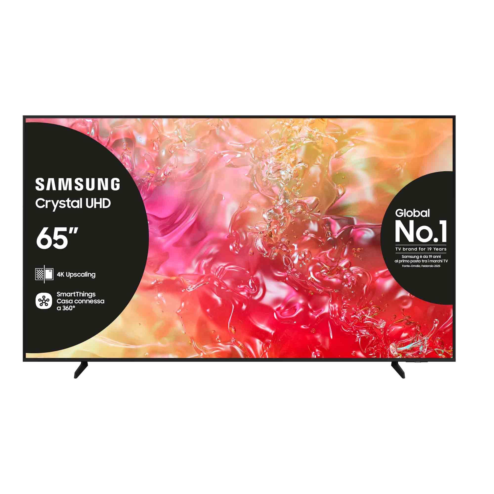 Samsung TV UE65DU7190UXZT: qualità 4K Crystal pronti per il salotto in offerta su Amazon