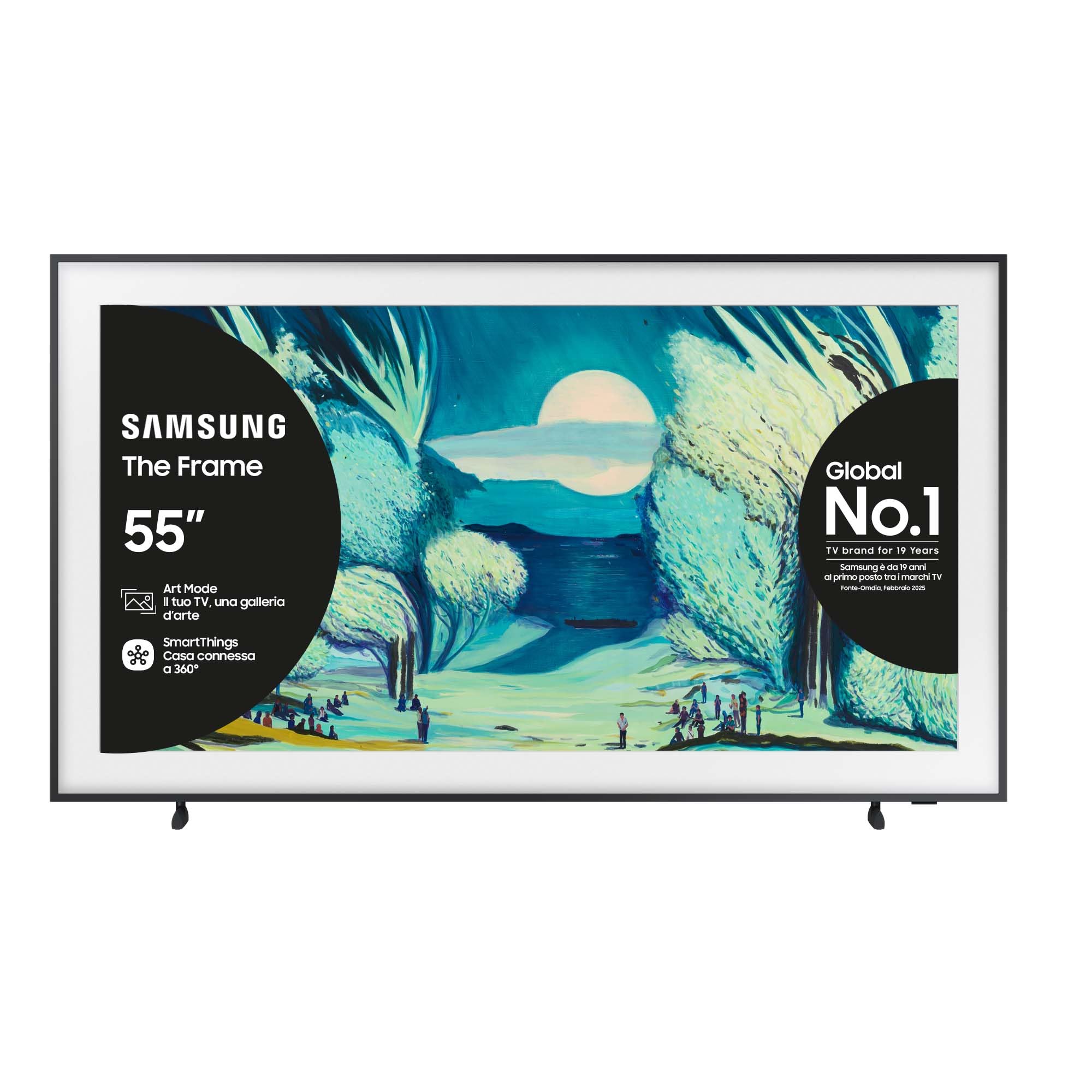 Samsung The Frame 4K Vision AI Smart TV 55” QE55LS03FAUXZT: un gioiello di design e tecnologia in offerta su Amazon