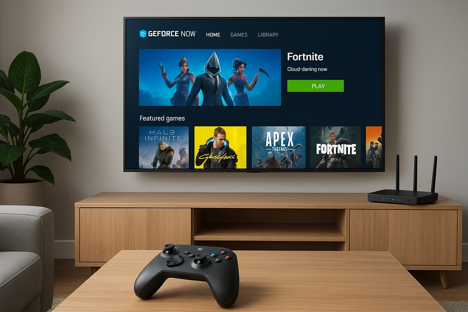Gaming su cloud con smart TV: come giocare senza console nel 2026