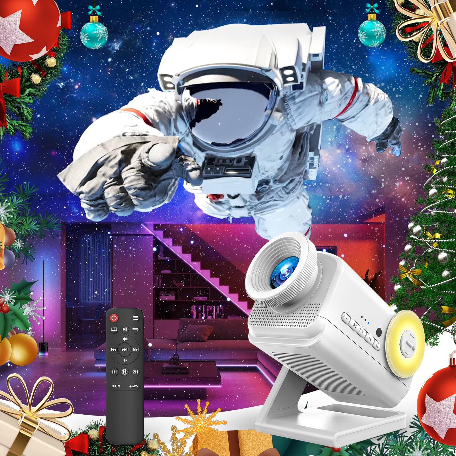 Anysun proiettore galassia 3D, l’accessorio perfetto per completare l’home cinema in salotto