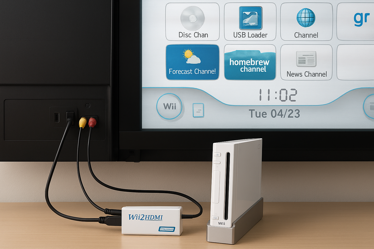 Come collegare Nintendo Wii alla smart TV: cavi, adattatori e impostazioni video