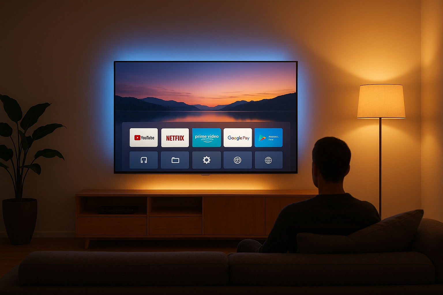 Come proteggere gli occhi con una smart TV: impostazioni, distanza e luci da usare