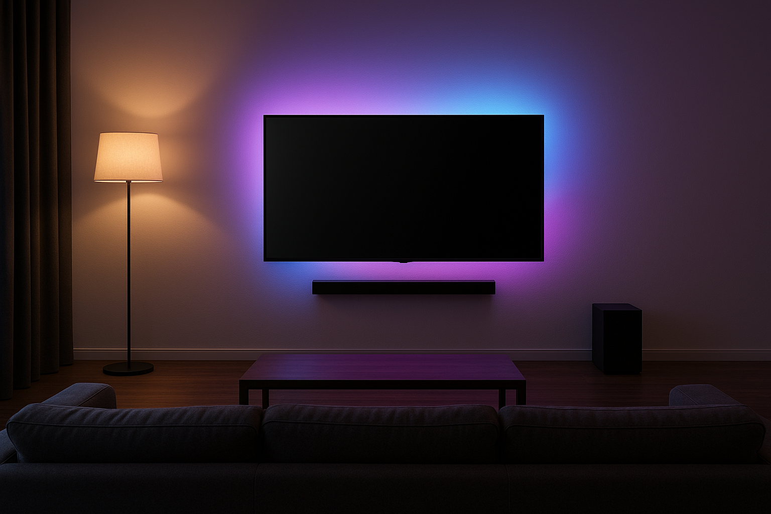 Come creare un piccolo home cinema in salotto con una smart TV