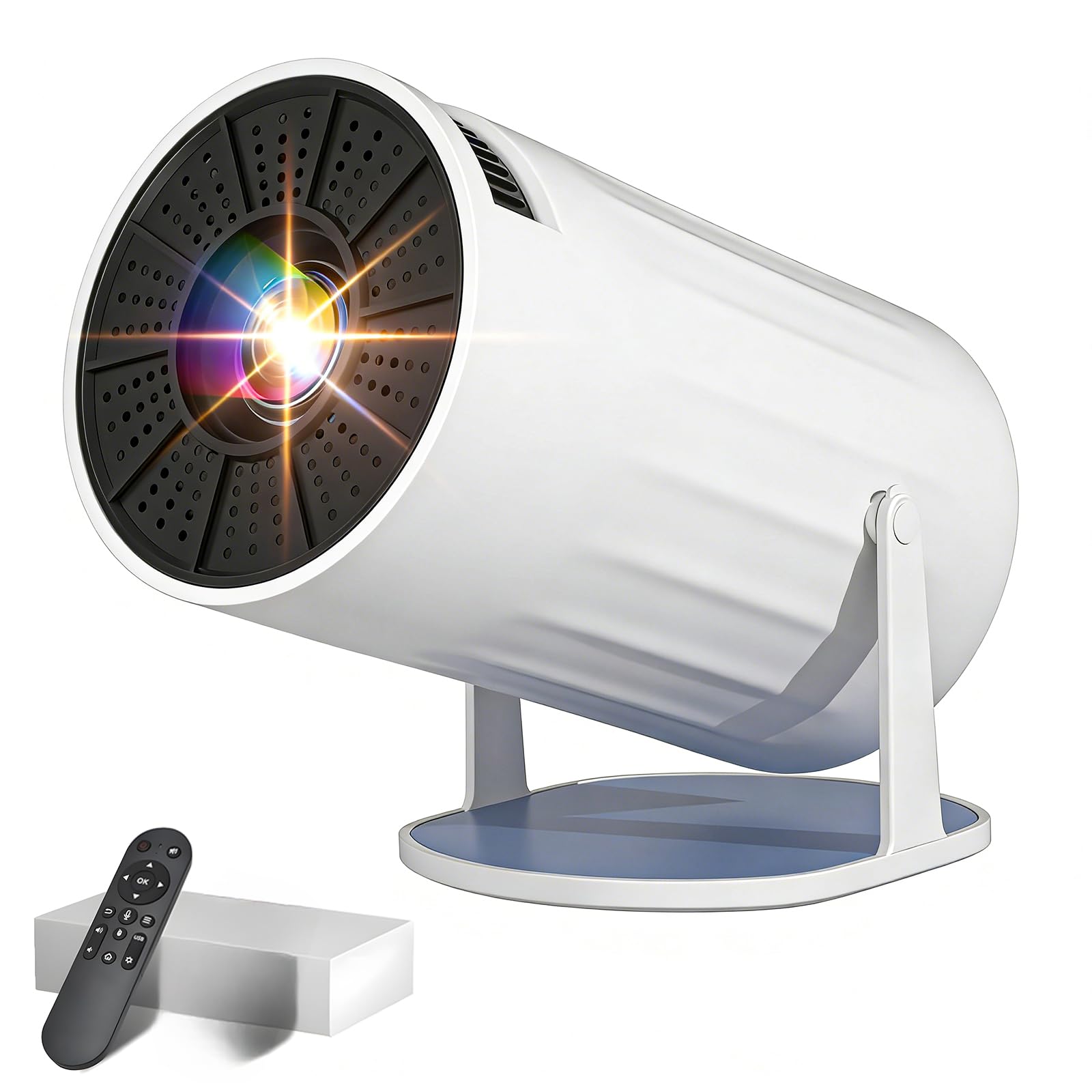 Mini proiettore portatile 4K 1080P WiFi 6, il videoproiettore smart che affianca la tua smart TV a prezzo interessante su Amazon