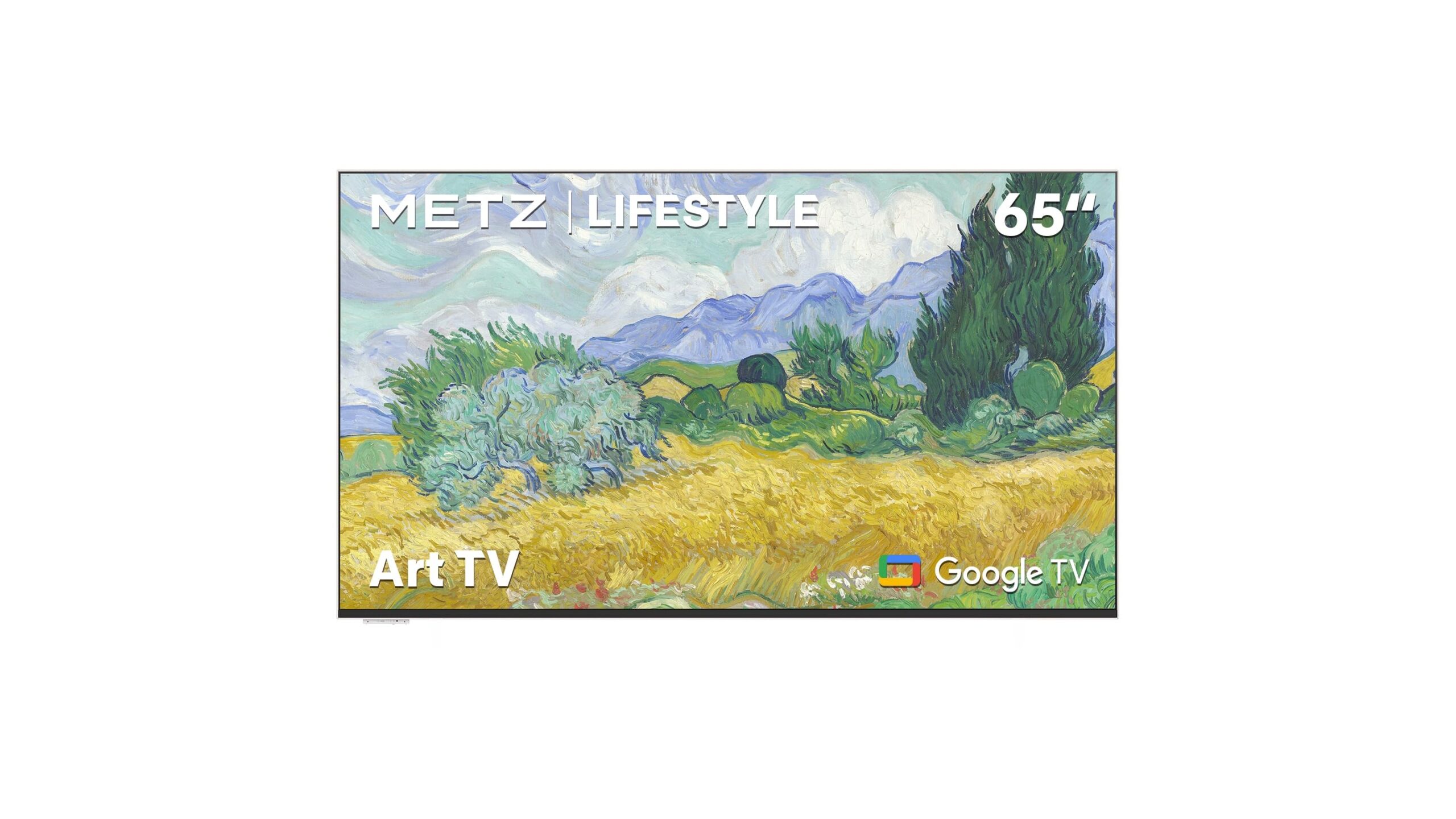 Metz Art TV 65 pollici, la smart TV che sembra un quadro e arreda il salotto in promo su Amazon