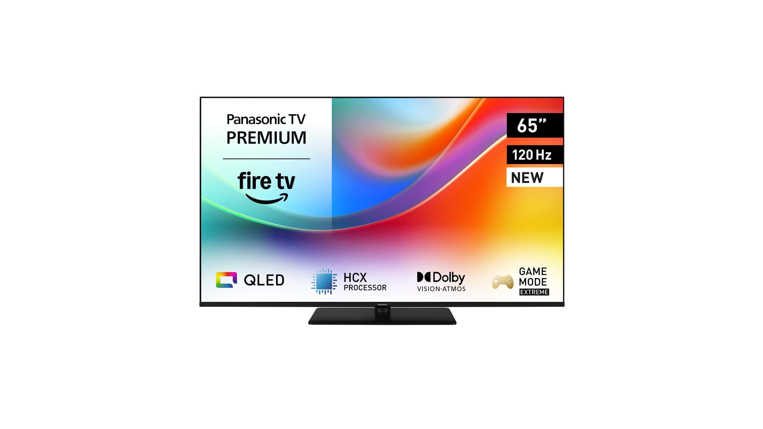 Panasonic Premium TV 65W85BEZ, QLED 4K Fire TV ideale per salotti grandi e gaming next gen