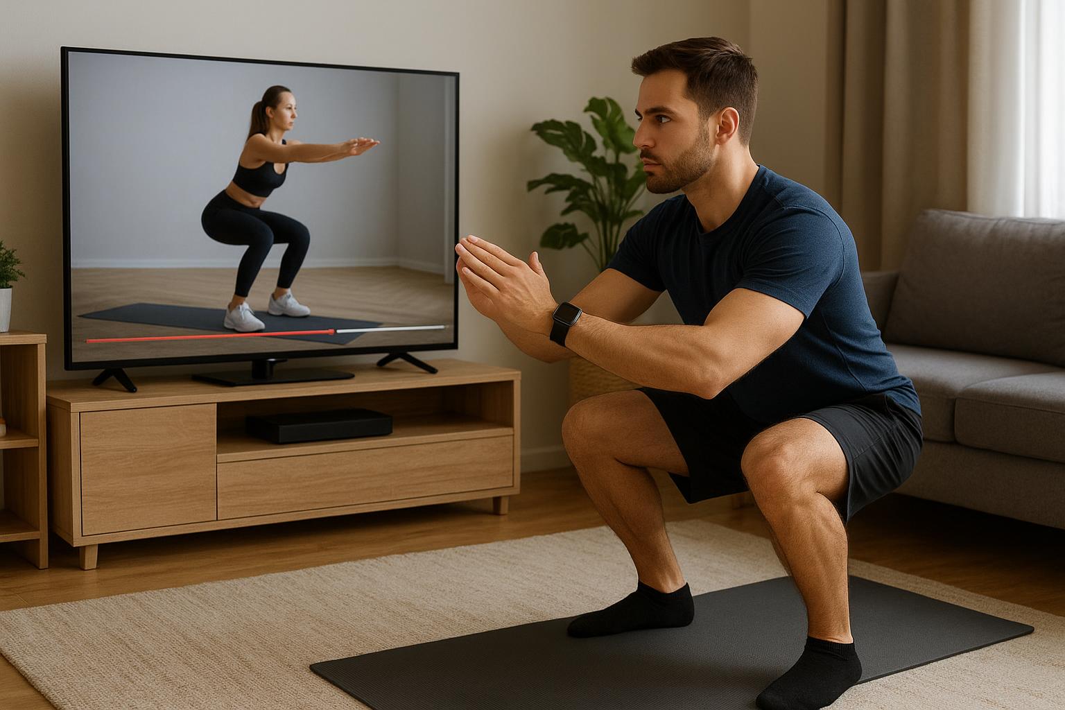 Come usare la smart TV per il fitness in casa: app, impostazioni e accessori utili