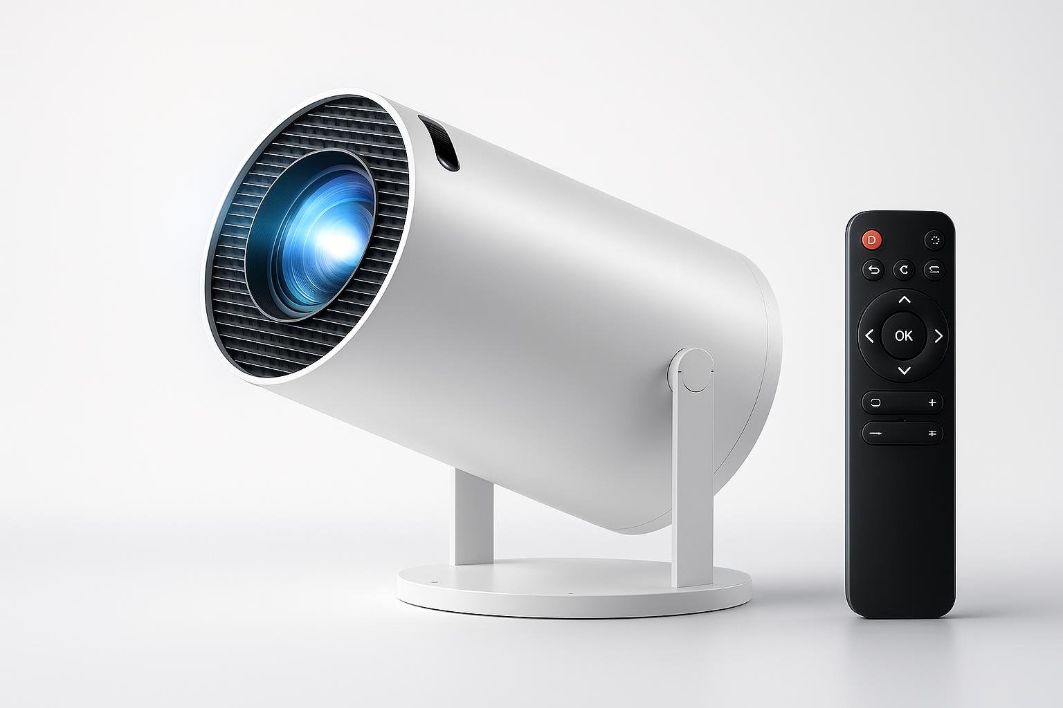 Mini proiettore 4K con WiFi 6 e Android 11: la smart TV tascabile per film e gaming leggero