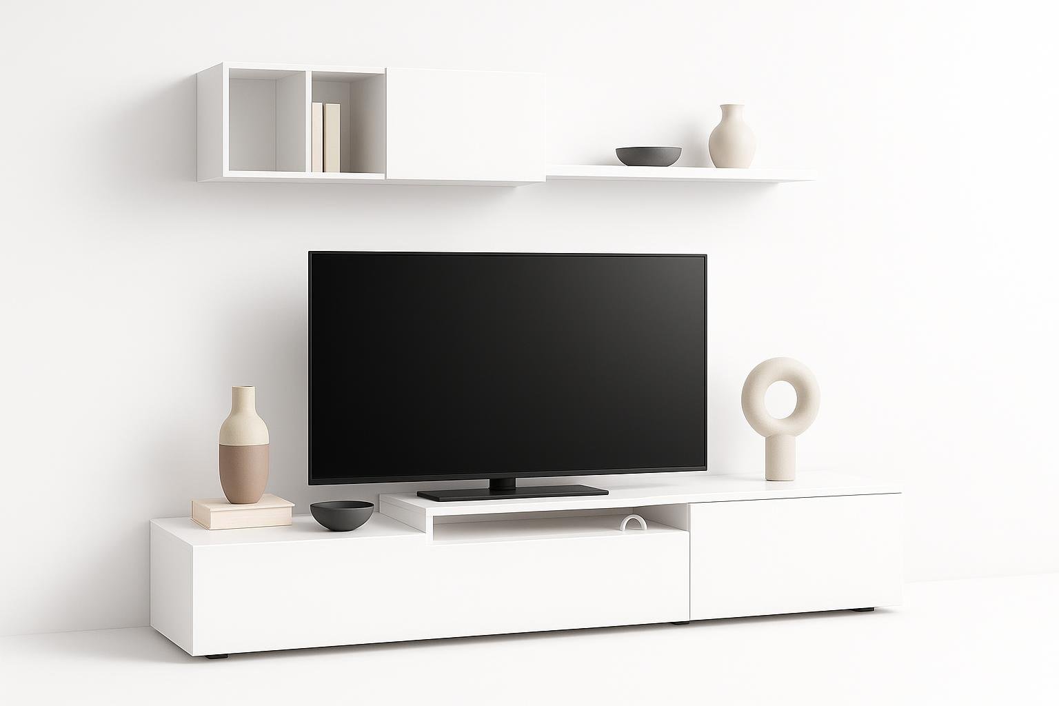 Home cinema e mobili TV: come scegliere la parete attrezzata giusta per audio, decoder e console