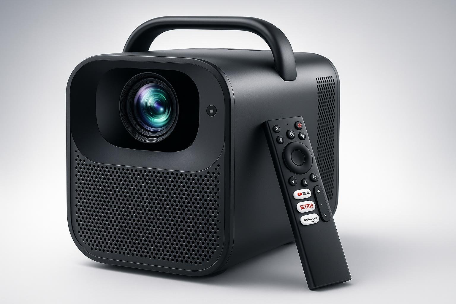 ETOE proiettore 4K con Google TV in offerta su Amazon: alternativa compatta alla smart TV da salotto