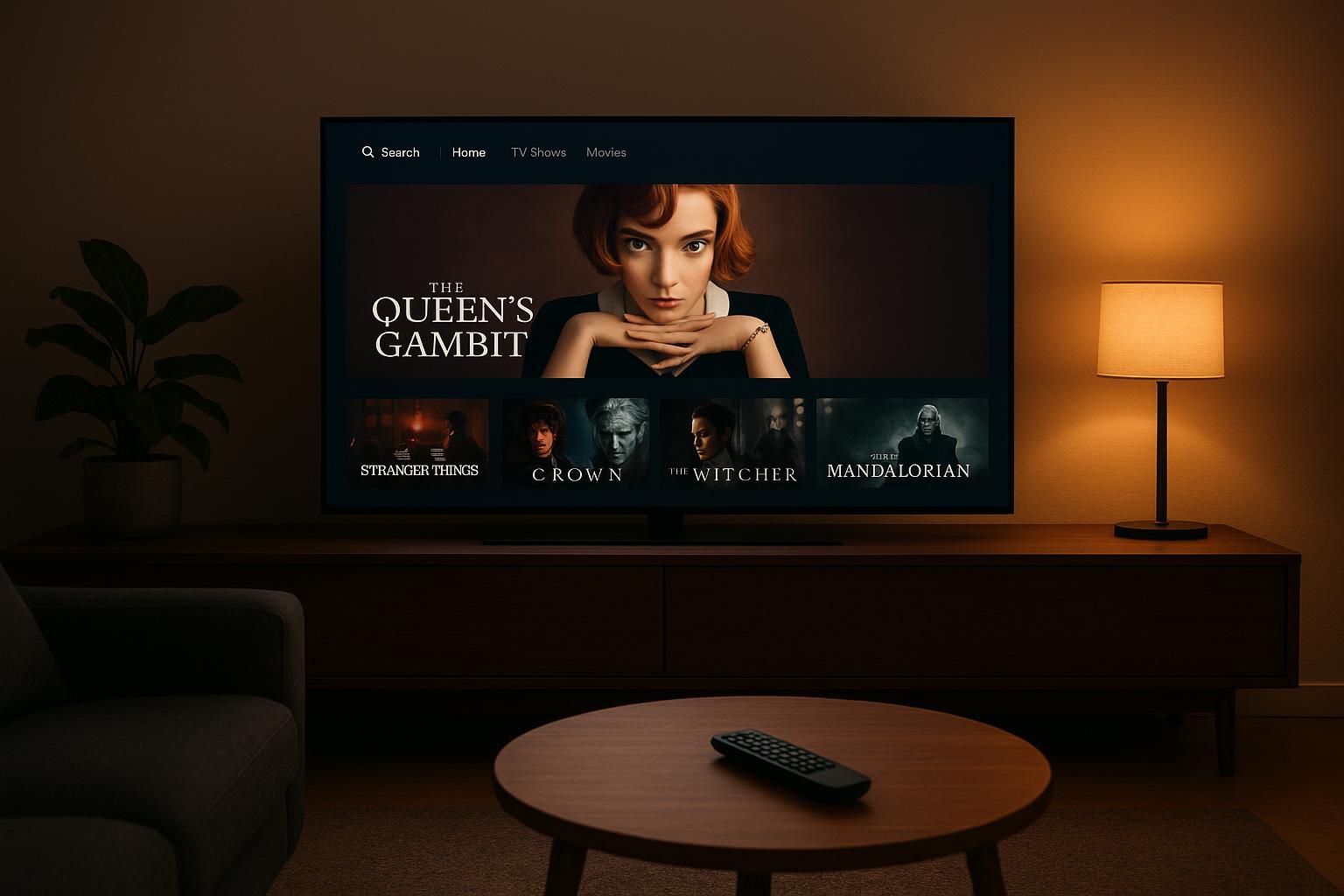 Come creare una playlist di film e serie per tutta la settimana usando solo la smart TV