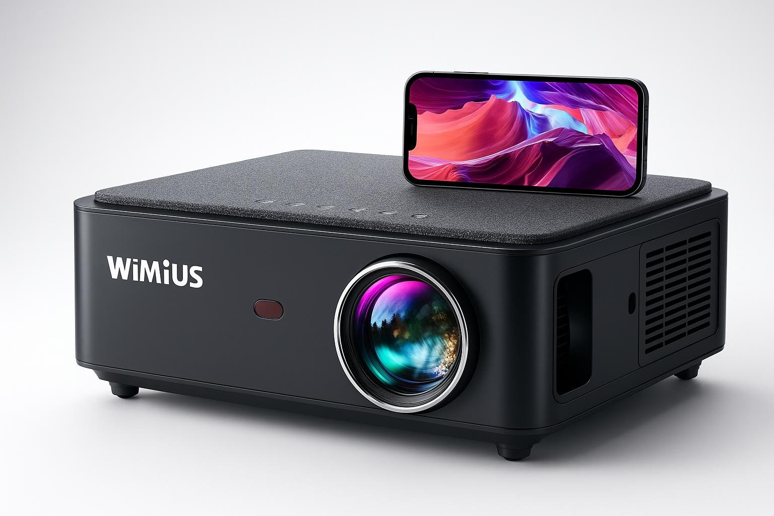 Proiettore 4K 1200 ANSI lumen per home cinema, in offerta su Amazon per un vero maxi schermo in salotto