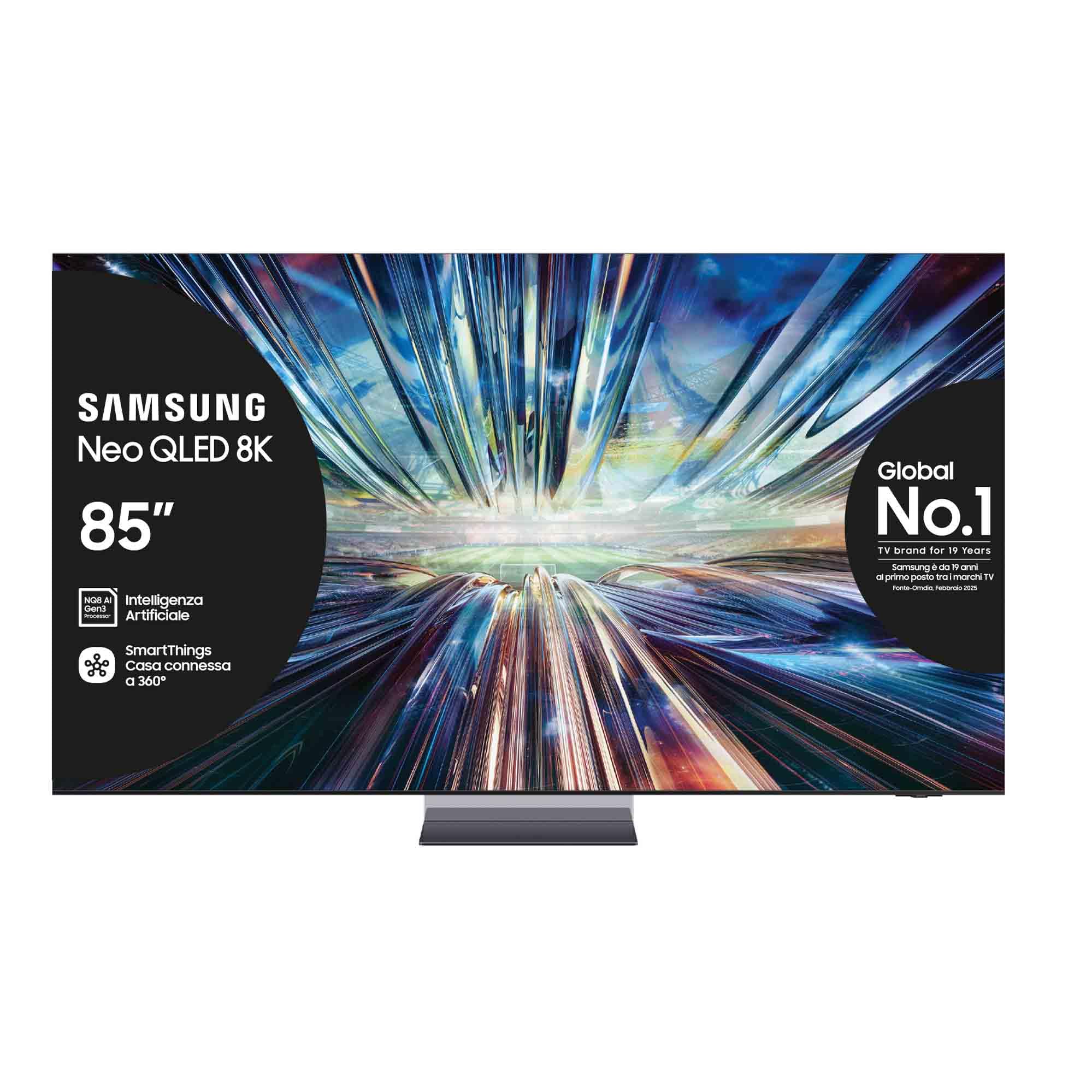 Samsung QE85QN900DT Neo QLED 8K da 85 pollici, maxi schermo premium in offerta su Amazon