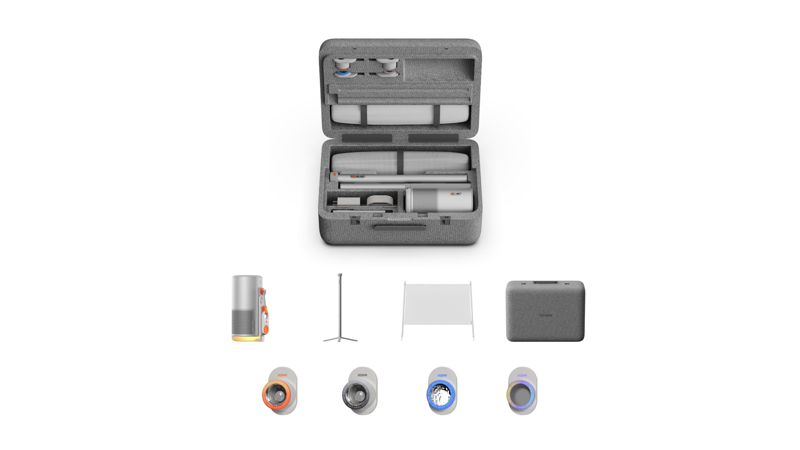 XGIMI MoGo 4 Laser in offerta, il kit cinema portatile completo con batteria integrata