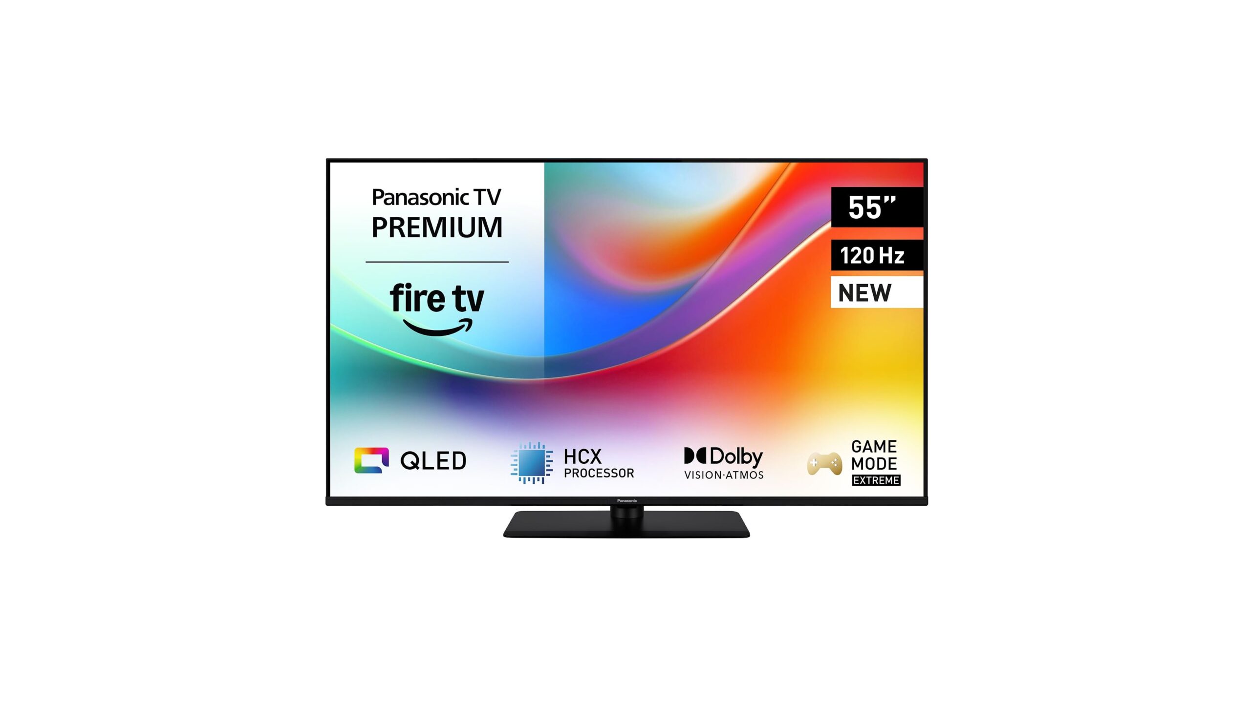 Panasonic Premium TV-55W85BEZ, QLED 4K da 55 pollici con 120 Hz e Dolby Atmos a prezzo da non perdere