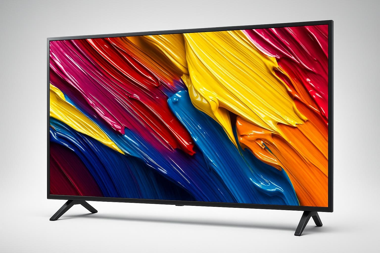 LG QNED AI QNED84 43 pollici, smart TV 4K con design ultra slim in forte sconto su Amazon