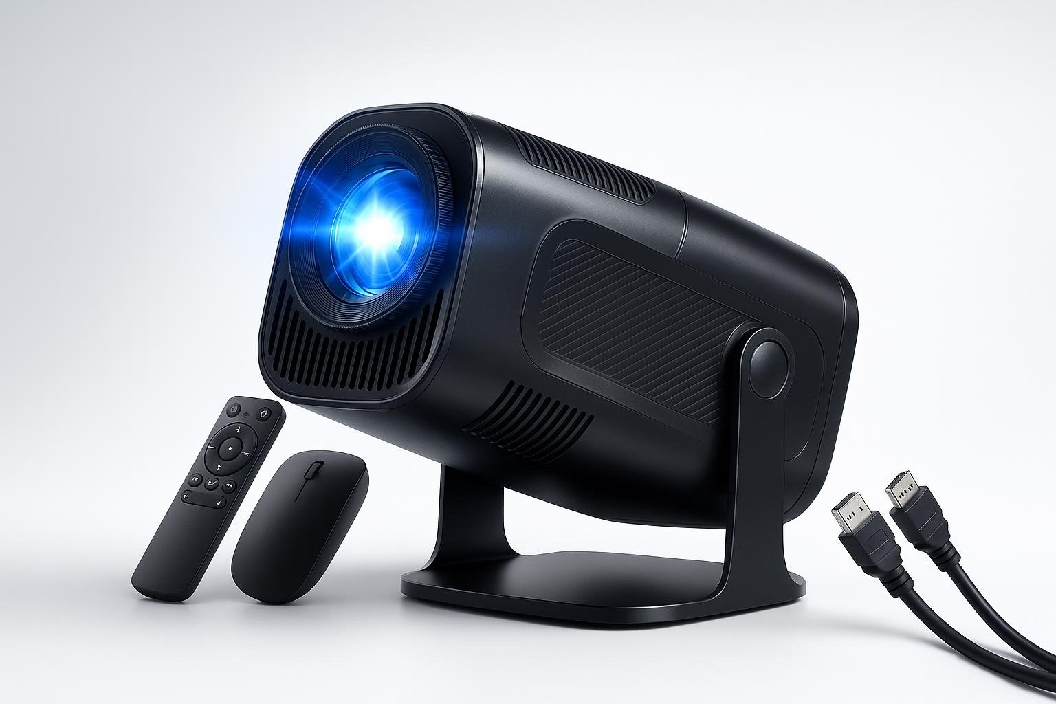 [App integrata] proiettore 1080p 4K portatile, mini cinema da salotto in offerta su Amazon