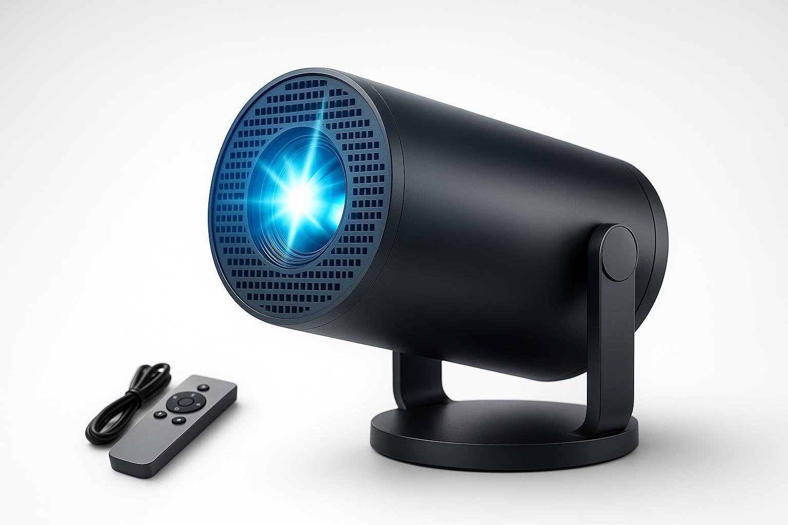 Mini proiettore 4K AKIYO O2 in offerta su Amazon, il compagno ideale per un maxi schermo in salotto