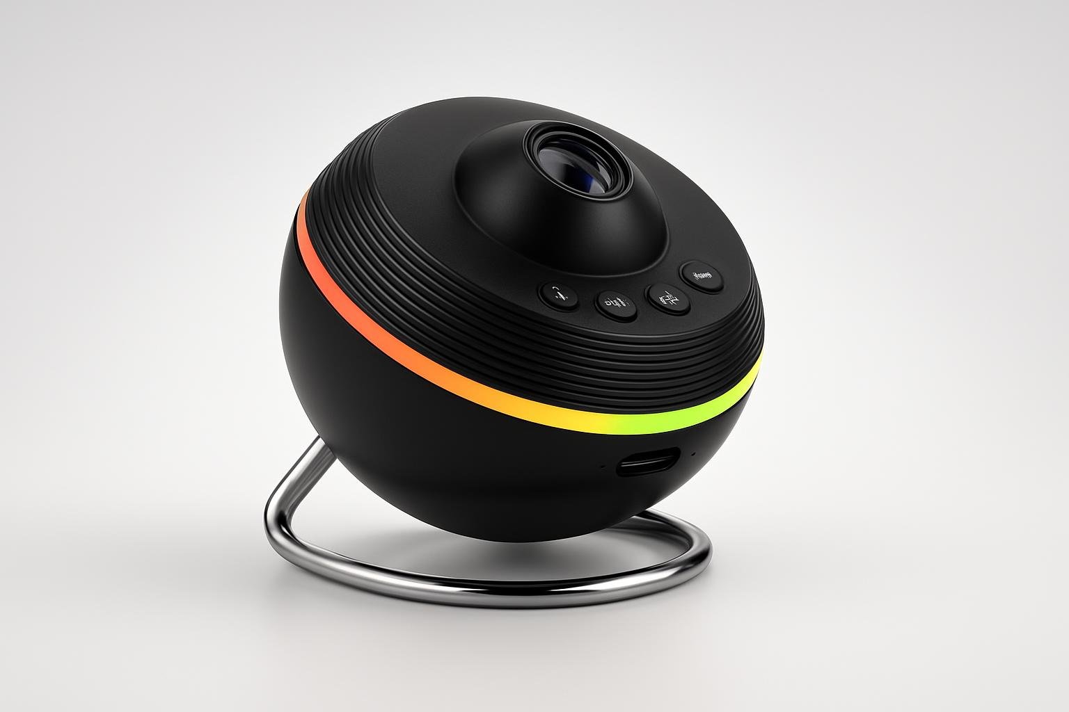 Proiettore galassia Ainael con dischi intercambiabili, la luce notturna scenografica per arricchire il tuo angolo TV