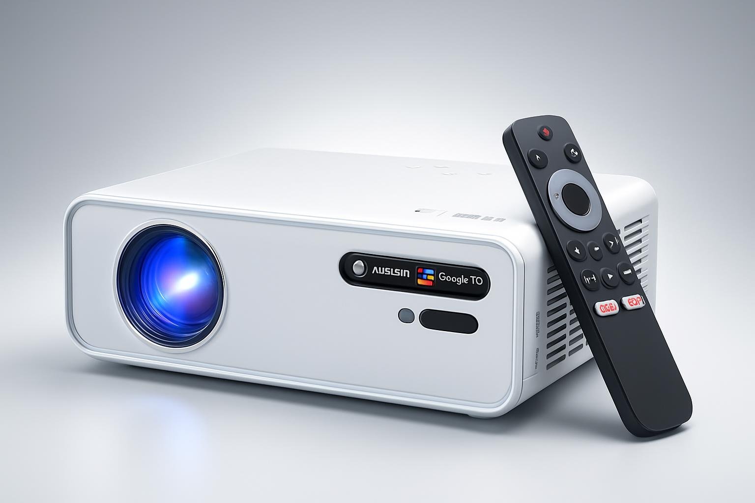 Aurzen Eazze D1G con Google TV, il mini proiettore smart ideale per trasformare il salotto in un cinema