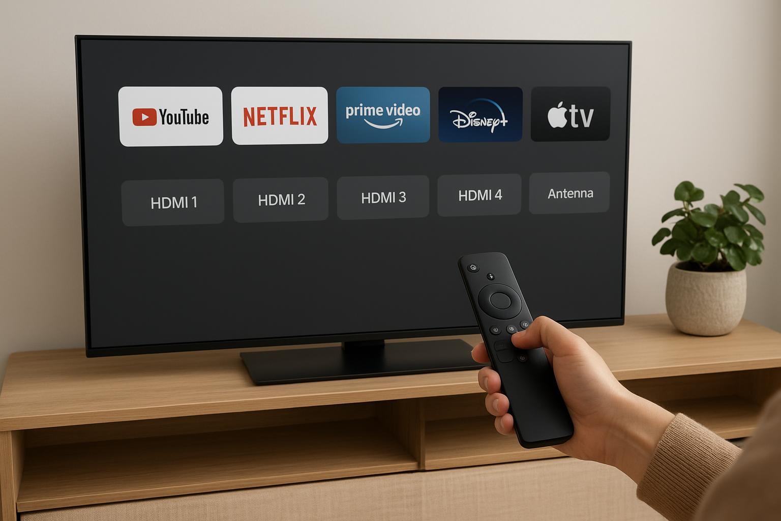 Come organizzare la home screen della smart TV: ordinare app, input e consigli personalizzati