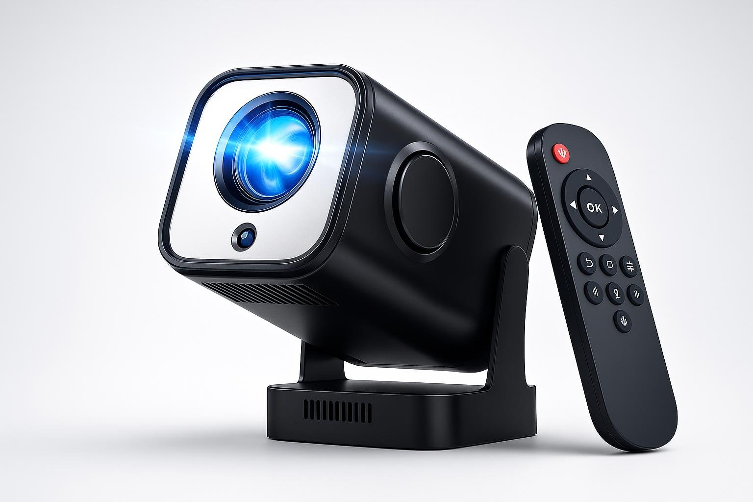 Alwtniet proiettore 4K Android con WiFi 6: cinema portatile con messa a fuoco automatica in offerta