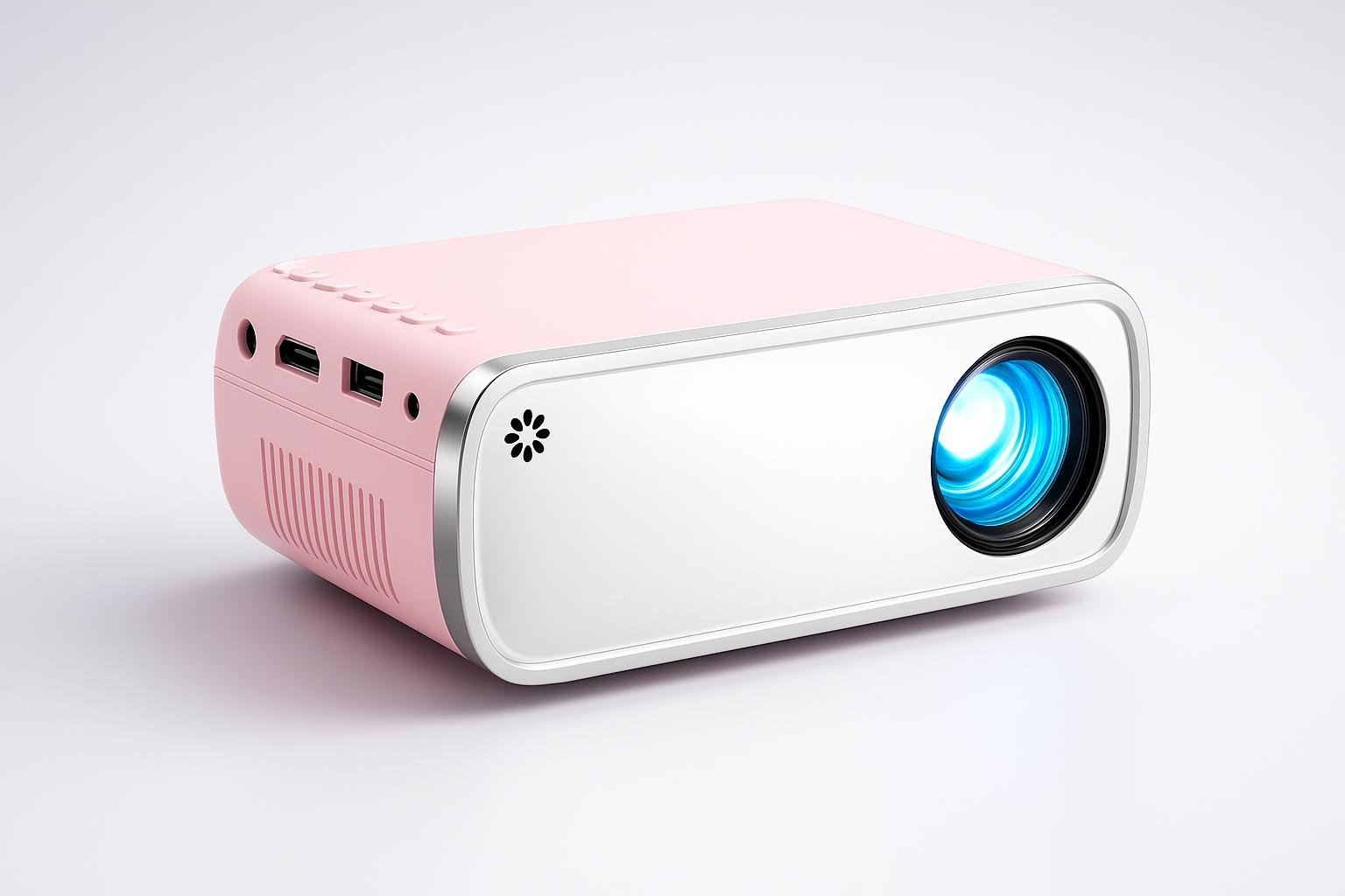 Mini proiettore portatile ksbaby: il proiettore estetico da viaggio perfetto per serate film low budget