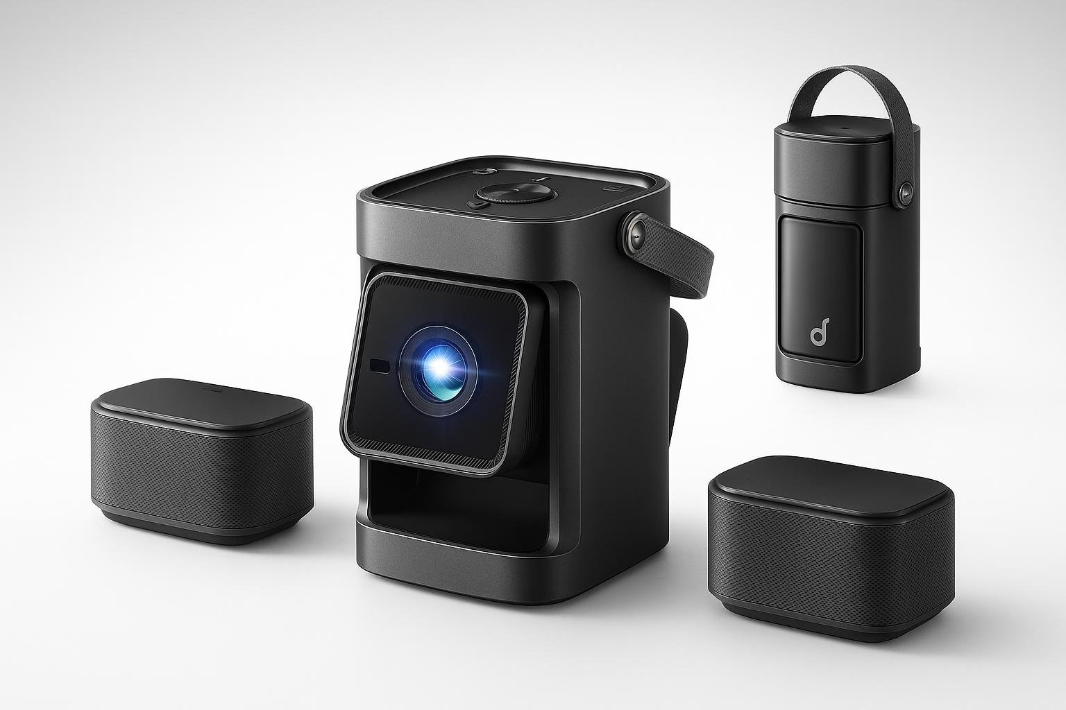 Nebula P1, il proiettore portatile con Google TV ideale per un mini cinema ovunque in casa