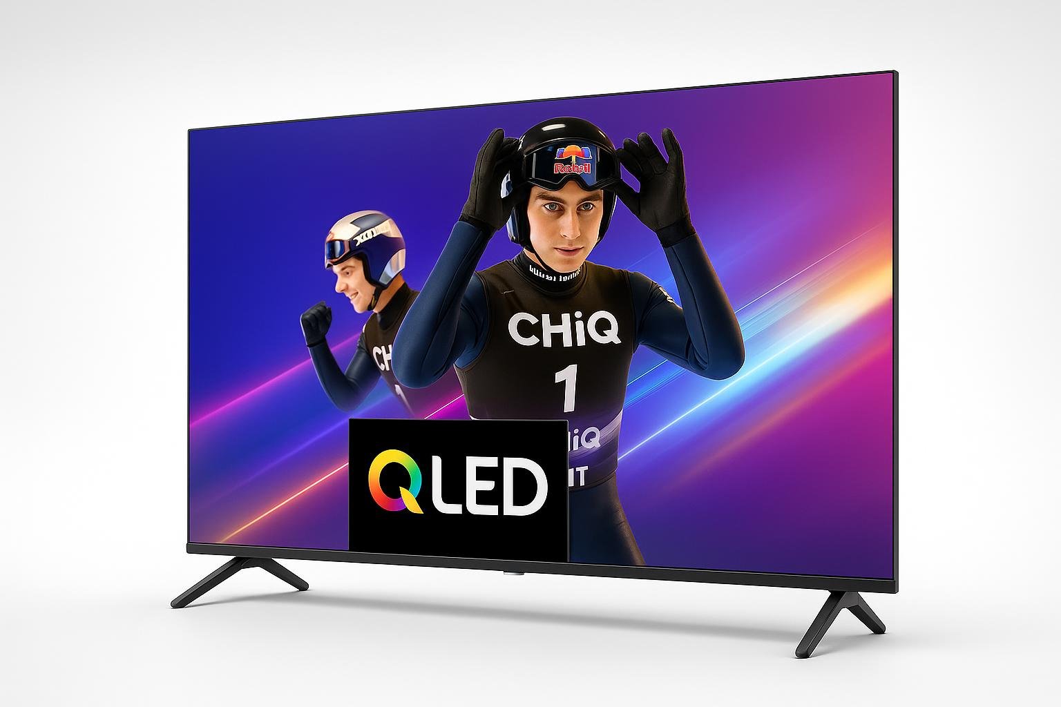 CHiQ U43QST 43 pollici QLED 4K, la smart TV compatta con Google TV e funzioni gaming a prezzo al ribasso