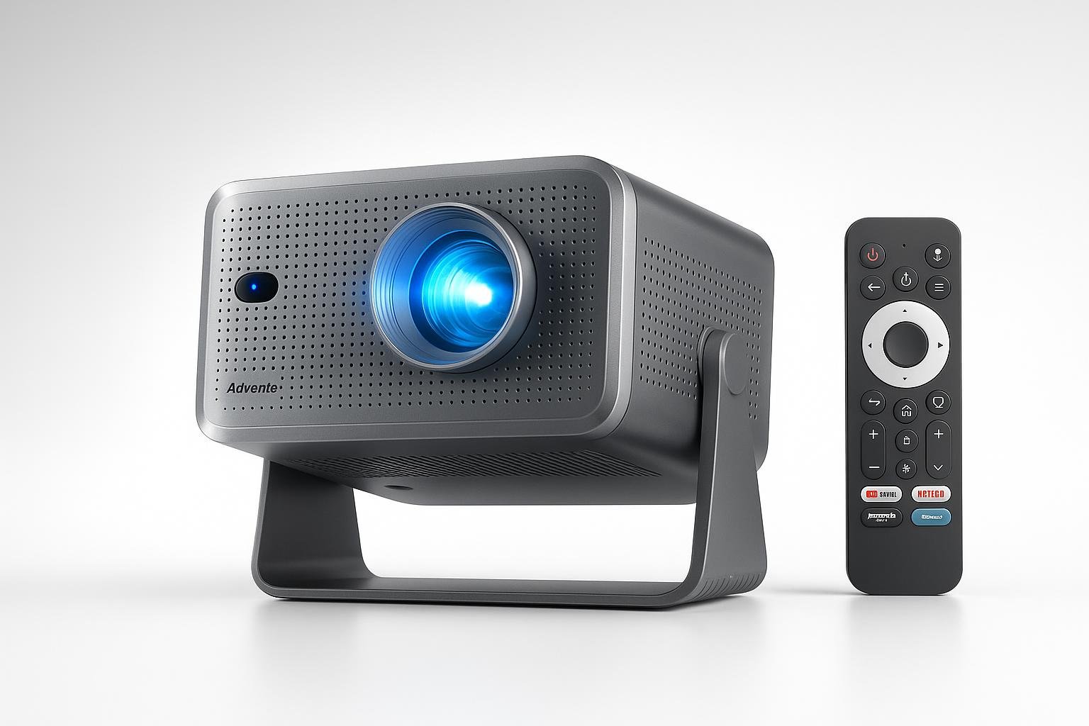 Alwtniet proiettore 4K con Google TV, mini home theater smart a prezzo ribassato su Amazon