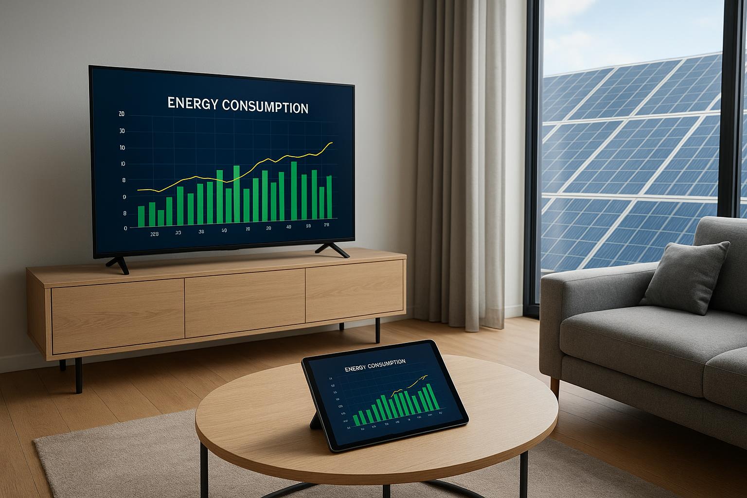 Come collegare la smart TV a un impianto fotovoltaico domestico e ottimizzare i consumi