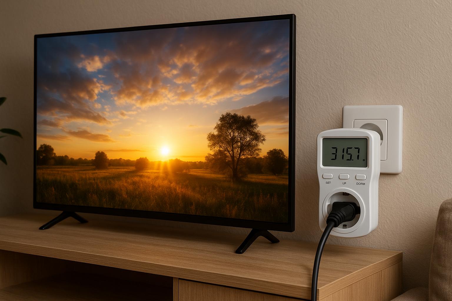 Come misurare i consumi reali della smart TV con un misuratore di energia e ridurre la bolletta