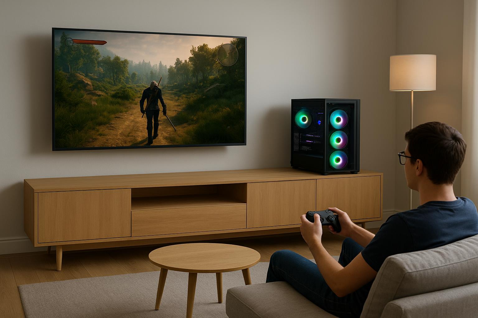 Gaming su smart TV con Moonlight e Sunshine: come trasformare il PC in una console da salotto
