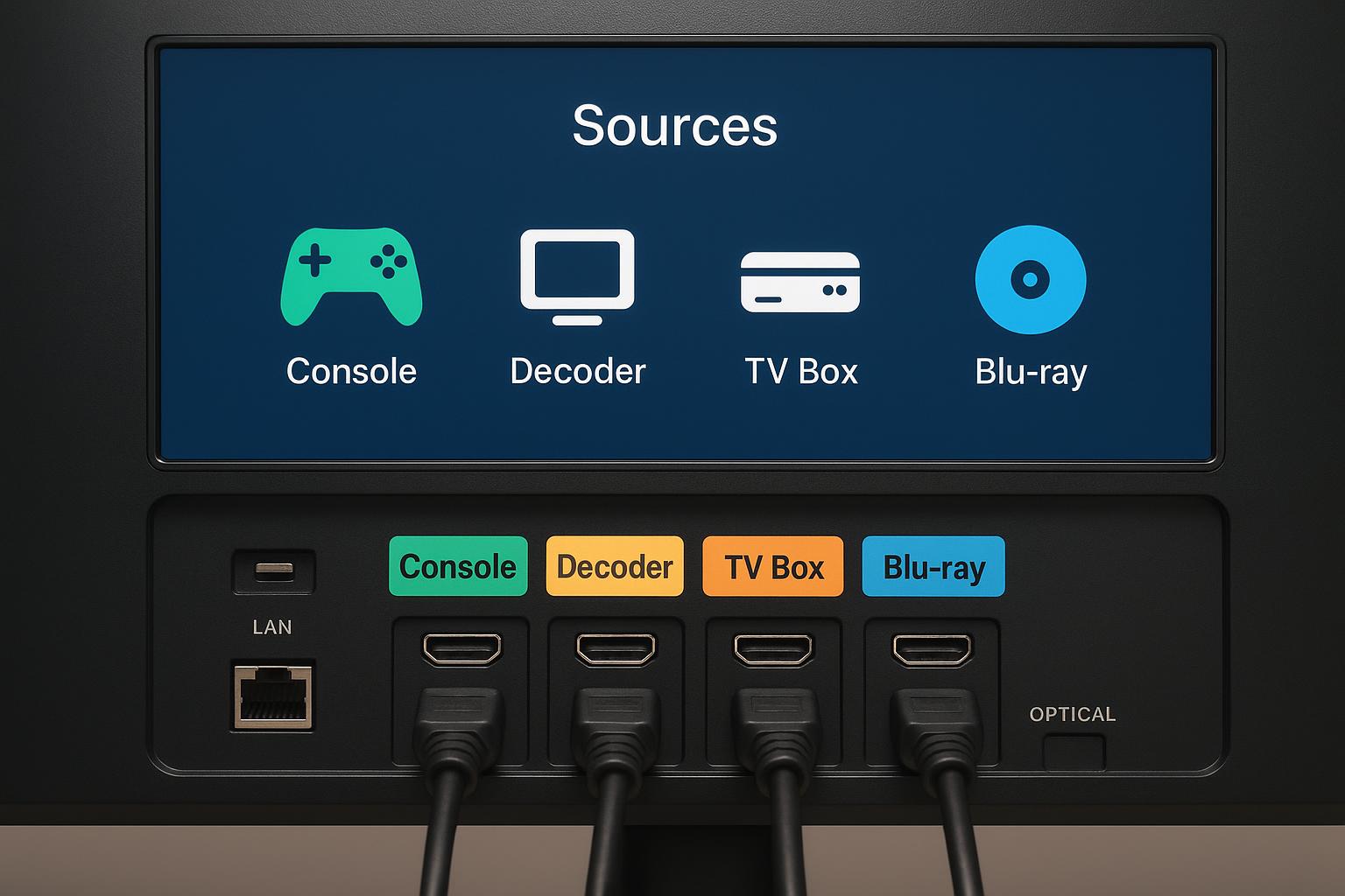 Come rinominare e organizzare le porte HDMI sulla smart TV per trovare subito console e decoder