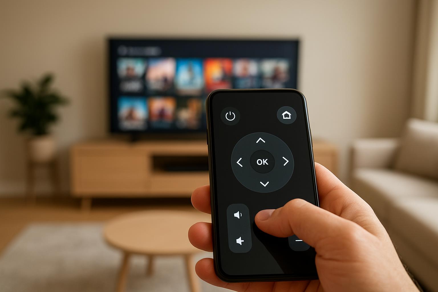 Usare lo smartphone come telecomando per la smart TV: app, configurazione e trucchi utili