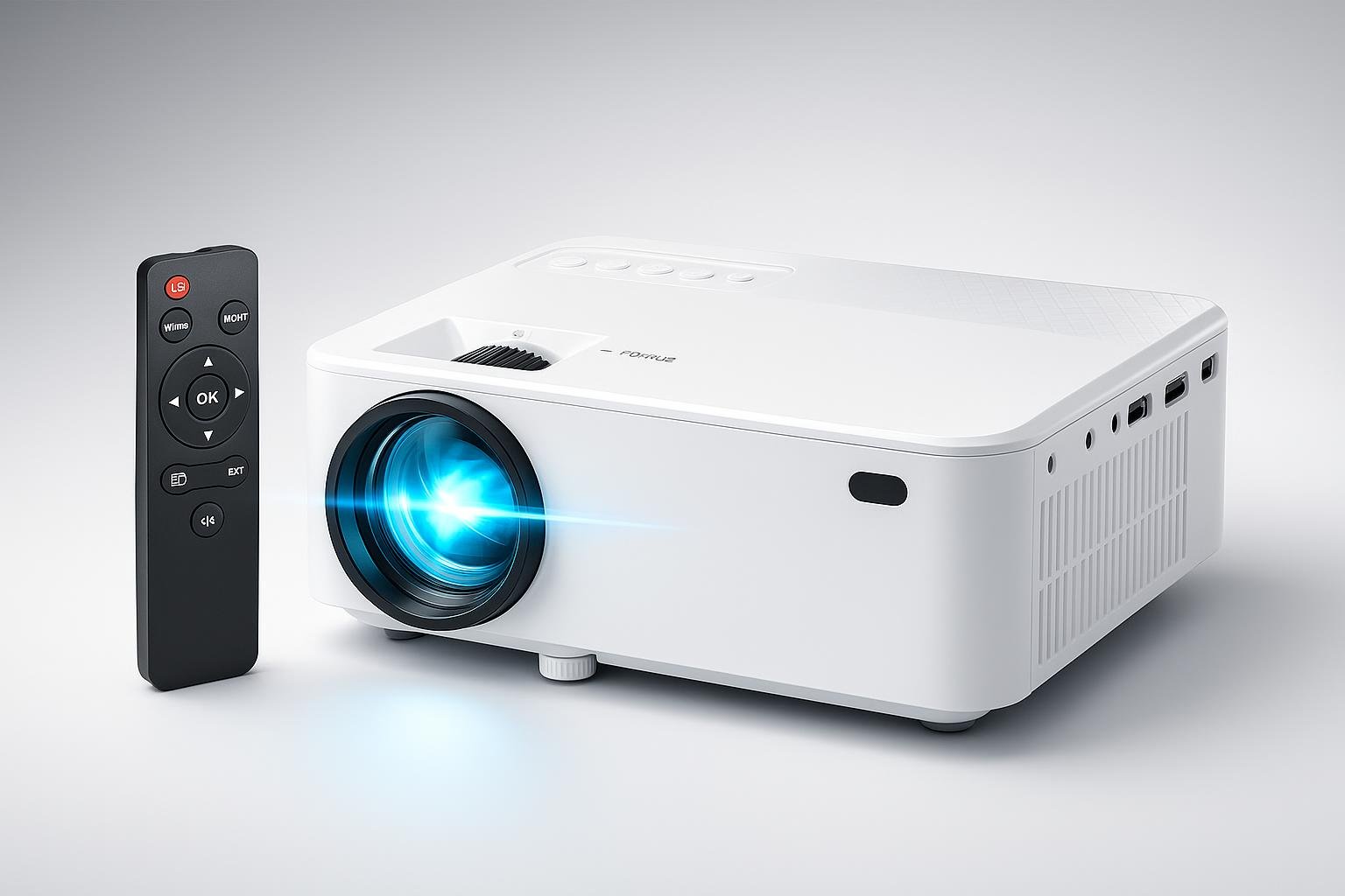 Mini proiettore Technaxx TX-113, il cinema portatile per la casa in forte sconto su Amazon