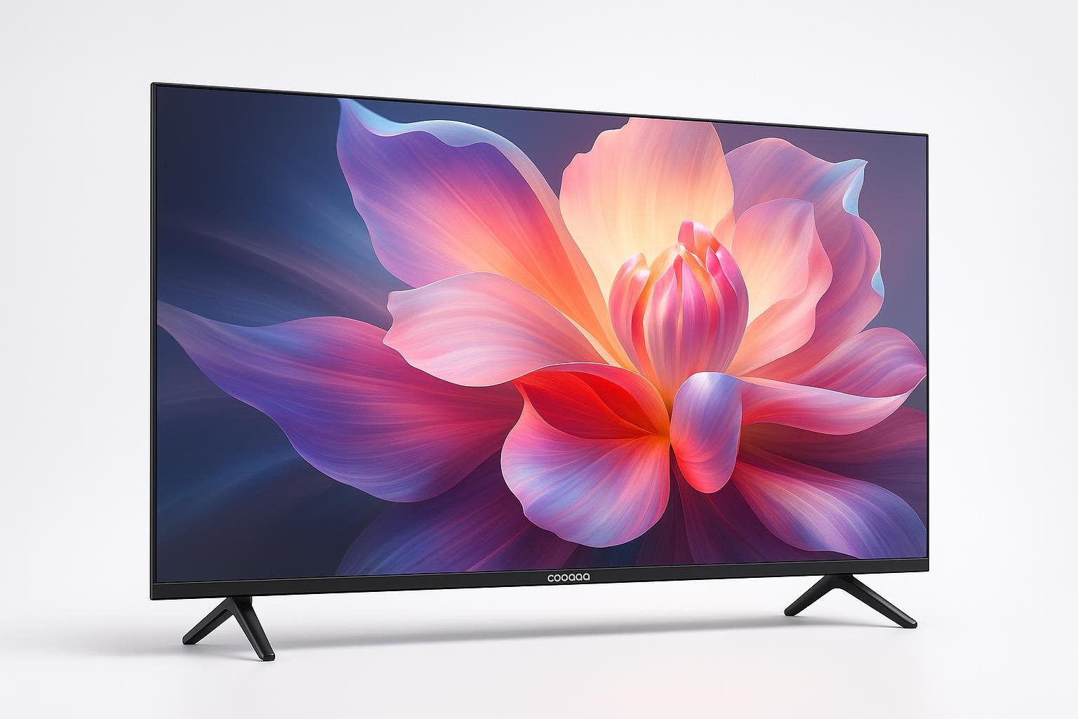 coocaa 32 pollici smart TV QLED, il televisore compatto perfetto per cucina e cameretta in offerta su Amazon
