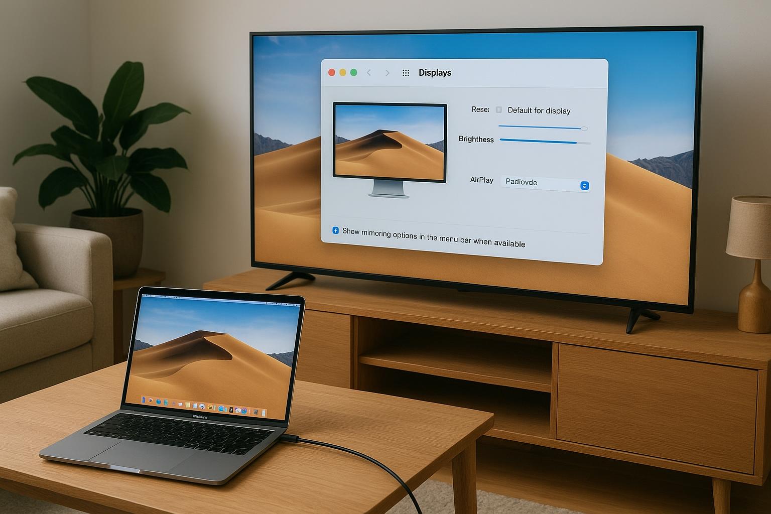 Come collegare la smart TV a un Mac via HDMI e configurare al meglio audio e video