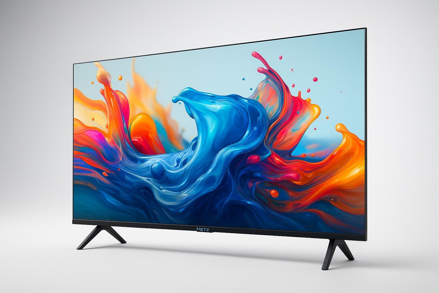 Metz 43 pollici Google TV QLED+, un 43" completo per streaming e gaming leggero a prezzo top su Amazon