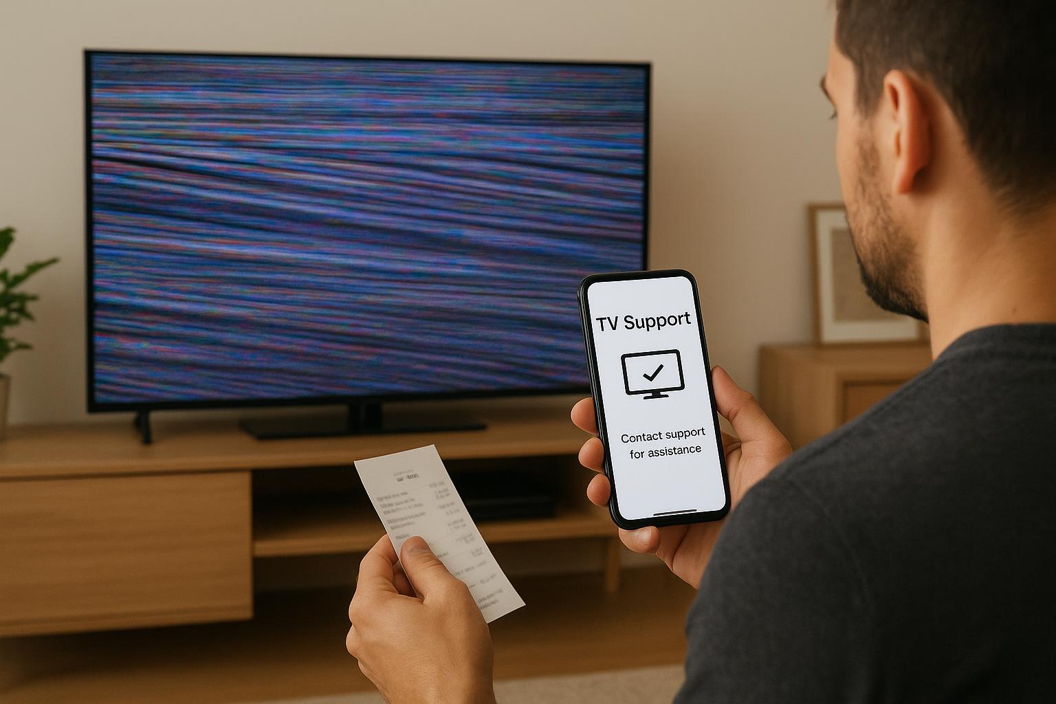 Come usare davvero la garanzia della smart TV: cosa fare dal primo problema alla sostituzione