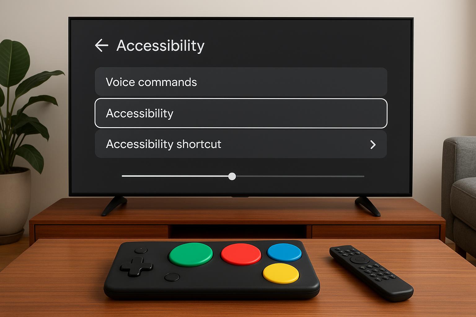 Come usare controller e accessori accessibili sulla smart tv per giocare e navigare più facilmente