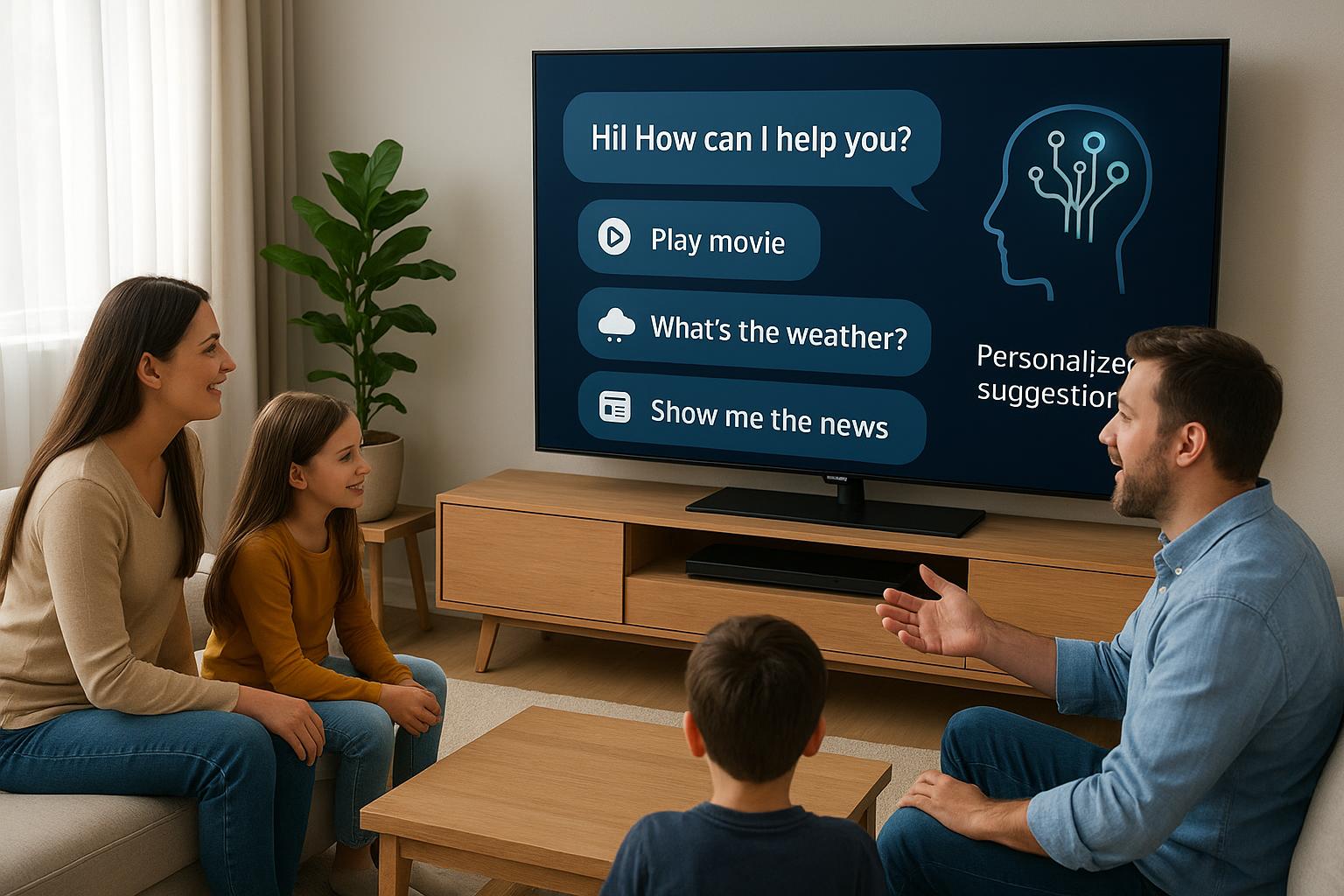 Smart TV e intelligenza artificiale generativa: come cambierà l’interfaccia del televisore entro il 2030