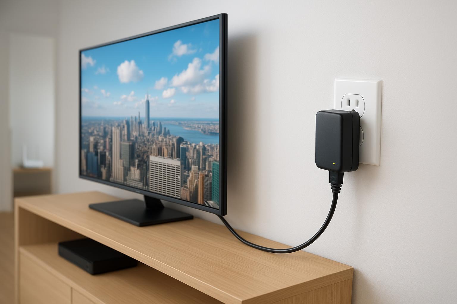 Come usare adattatori powerline per collegare la smart TV a internet in case grandi o con muri spessi