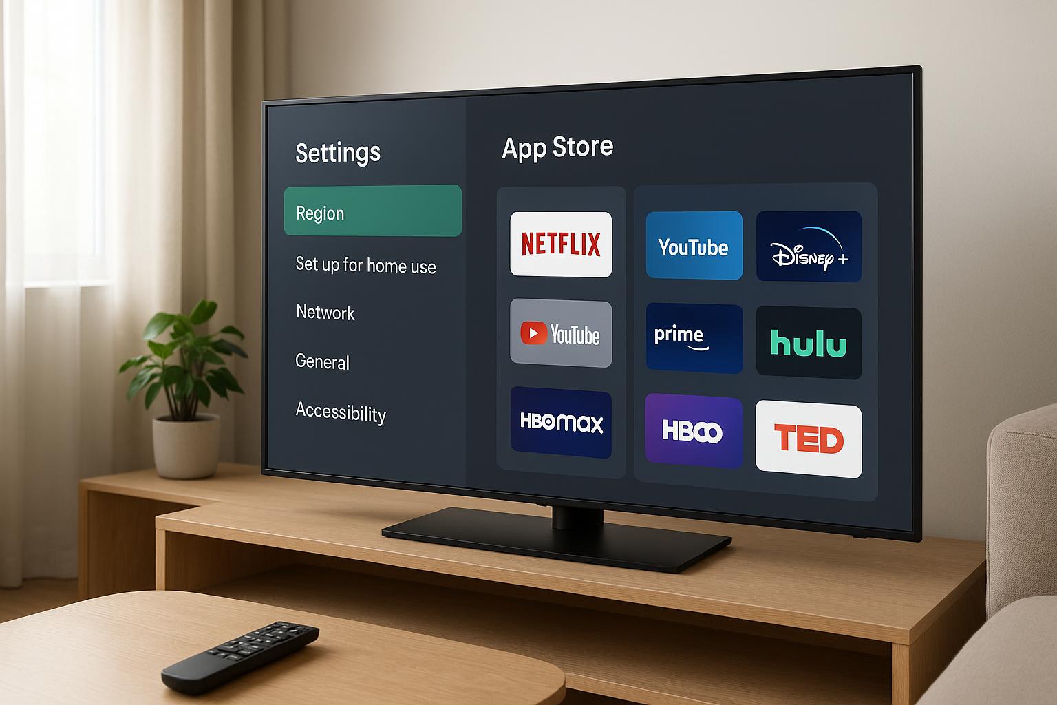 Come cambiare regione e catalogo delle app sulla smart TV senza rompere tutto